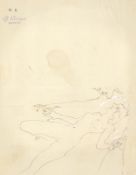 Max Klinger. Pair of lovers.