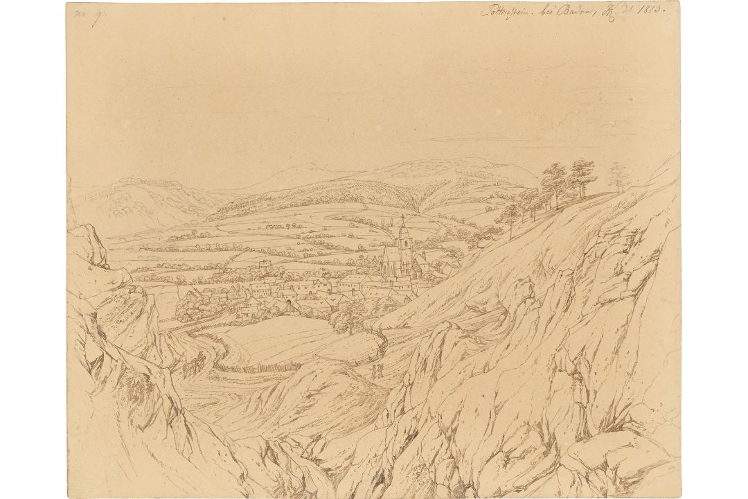 Johann Adam Klein. „Pottenstein (bei Baden)“. 1813