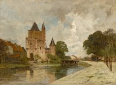 Johannes Christiaan Karel Klinkenberg. Amsterdam Gate in Haarlem.