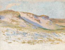 Osmar Schindler. ”Dünen bei Ostende”. 1910