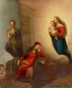 Franz and Johannes Riepenhausen. Raffael´s dream. 1822