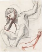 Henri Lehmann. Study of ”Jérémie et Persica”. Circa 1843/45