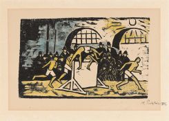 Hermann Max Pechstein. ”Hürdenläufer I”. 1912