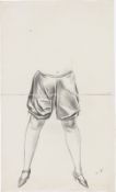 Karl Hubbuch. Study (woman´s legs). 1926/28