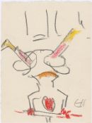 Erich Heckel. ”Artistin II”. 1910