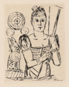 Max Beckmann. ”Schießbude”. 1921