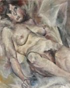 Christian Schad. ”Liegender Akt”. 1919