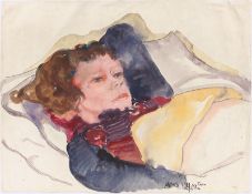 Max Kaus. Reclining Turu. Circa 1925