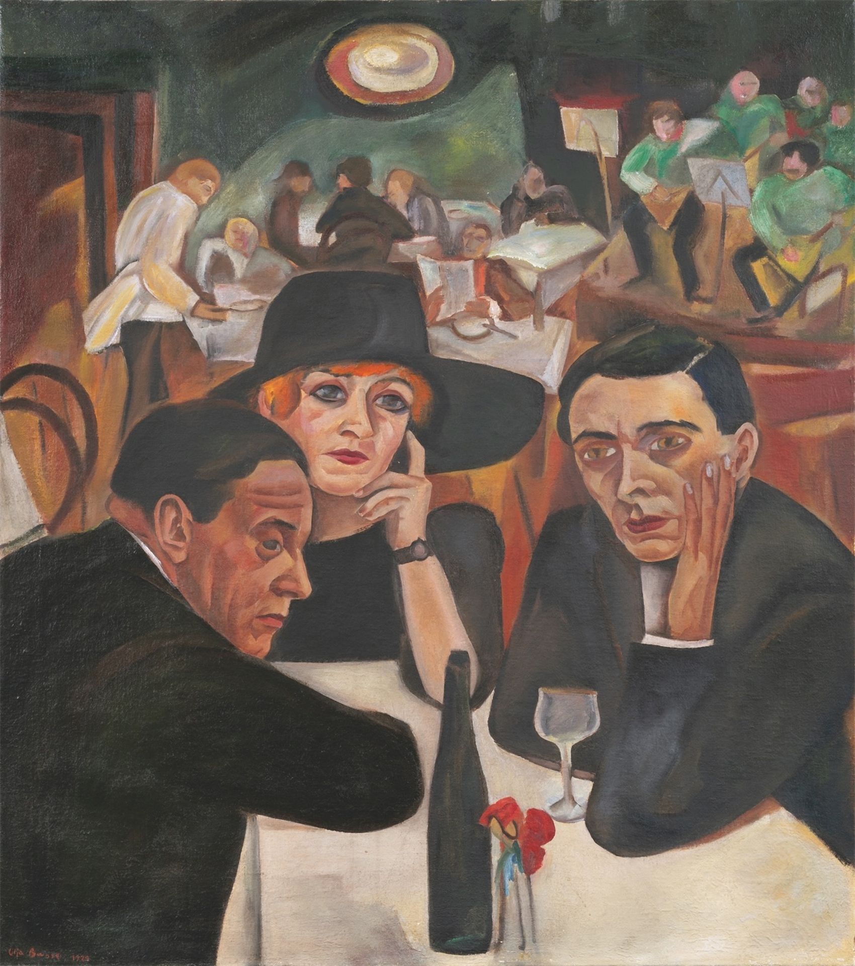 Lilia Busse. Russisches Lokal in Berlin. 1922