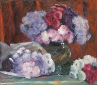 George Mosson. Floral still life. 1912