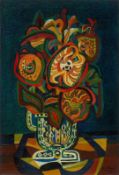 Josef Scharl. ”Tigerblumen in Vase”. 1947