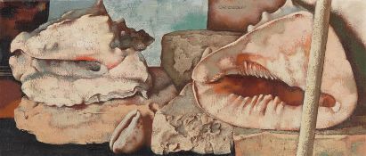 Hans Orlowski. Marine gastropods with bricks. 1945