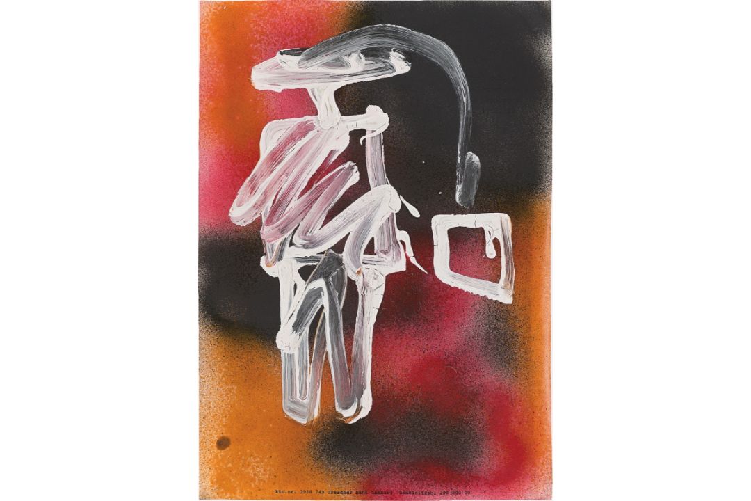 Albert Oehlen. Ohne Titel. 1981 - Bild 4 aus 5