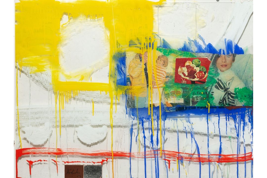 Karl Horst Hödicke. „Krone des Geschmacks (Kleine Scheibe)“. 1964 - Bild 1 aus 2