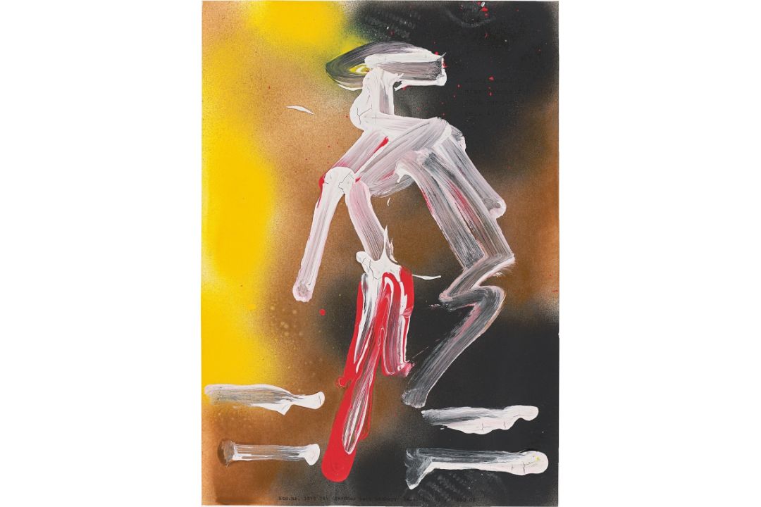 Albert Oehlen. Ohne Titel. 1981 - Bild 3 aus 5