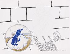 Sigmar Polke. ”Ohne Titel [Schuldruck]”. 1972