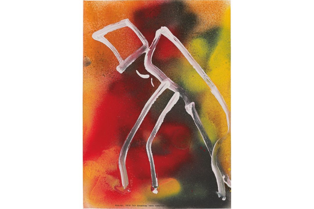 Albert Oehlen. Ohne Titel. 1981 - Bild 5 aus 5