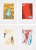 Per Kirkeby. ”4 Radierungen für Wittgenstein”. 1997