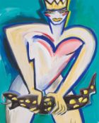 Elvira Bach. ”SCHLANGENKÖNIGIN”. 1984