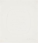 Lucio Fontana. ”Concetto Spaziale”, from ”Edition Original 1”. 1962–64