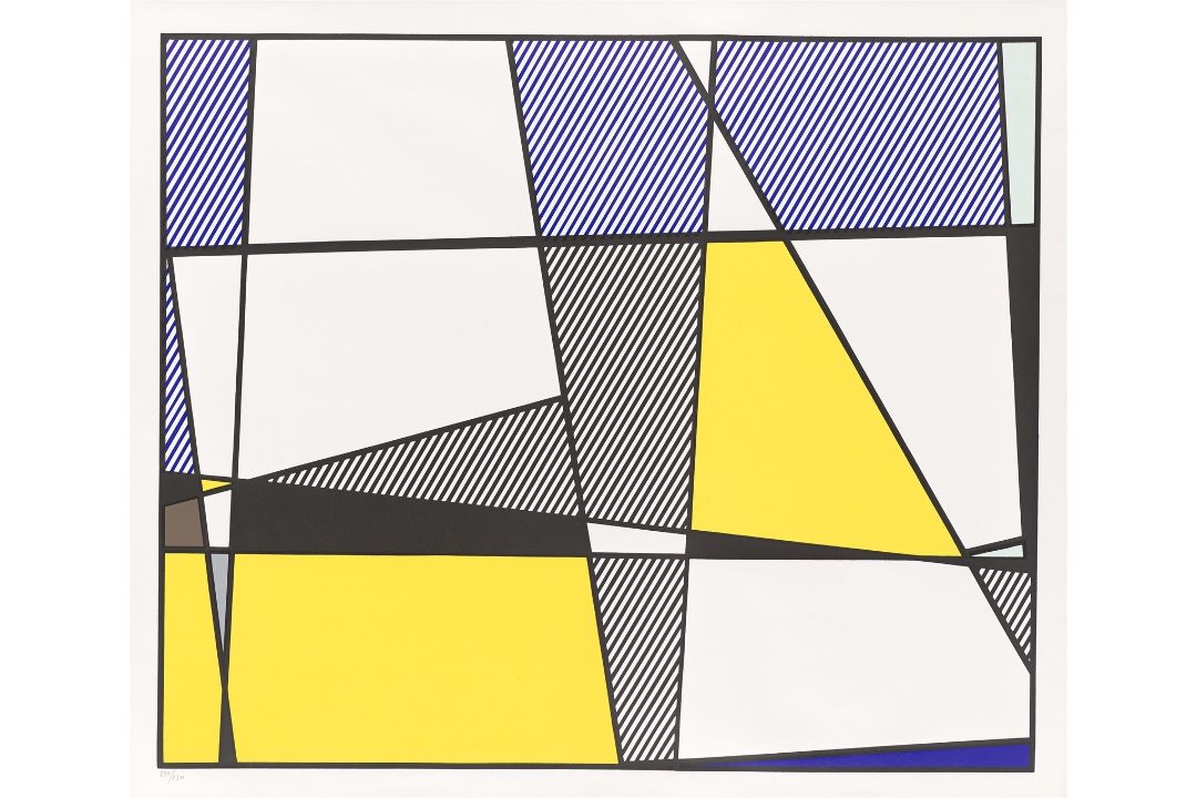 Roy Lichtenstein. „Cow Triptych (Cow Going Abstract) Poster“. 1982 - Bild 4 aus 4