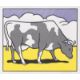 Roy Lichtenstein. „Cow Triptych (Cow Going Abstract) Poster“. 1982 - Bild 2 aus 4