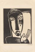 Karl Schmidt-Rottluff. ”Grosse Prophetin”. 1919