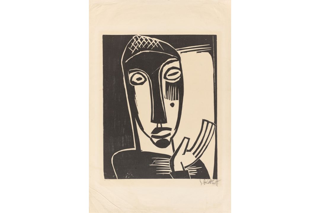 Karl Schmidt-Rottluff. „Grosse Prophetin“. 1919 - Bild 1 aus 3