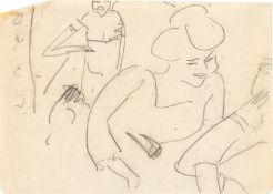 Ernst Ludwig Kirchner. At the café. 1909