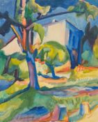 Harry Deierling. The lonely house. Circa 1921