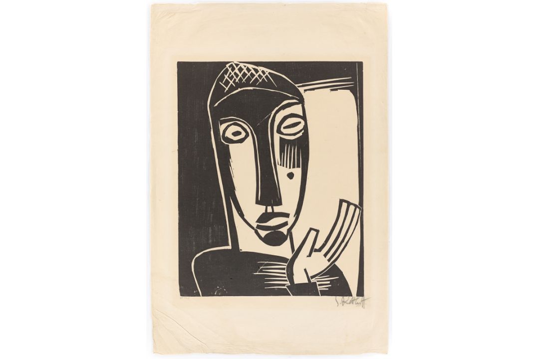 Karl Schmidt-Rottluff. „Grosse Prophetin“. 1919 - Bild 2 aus 3