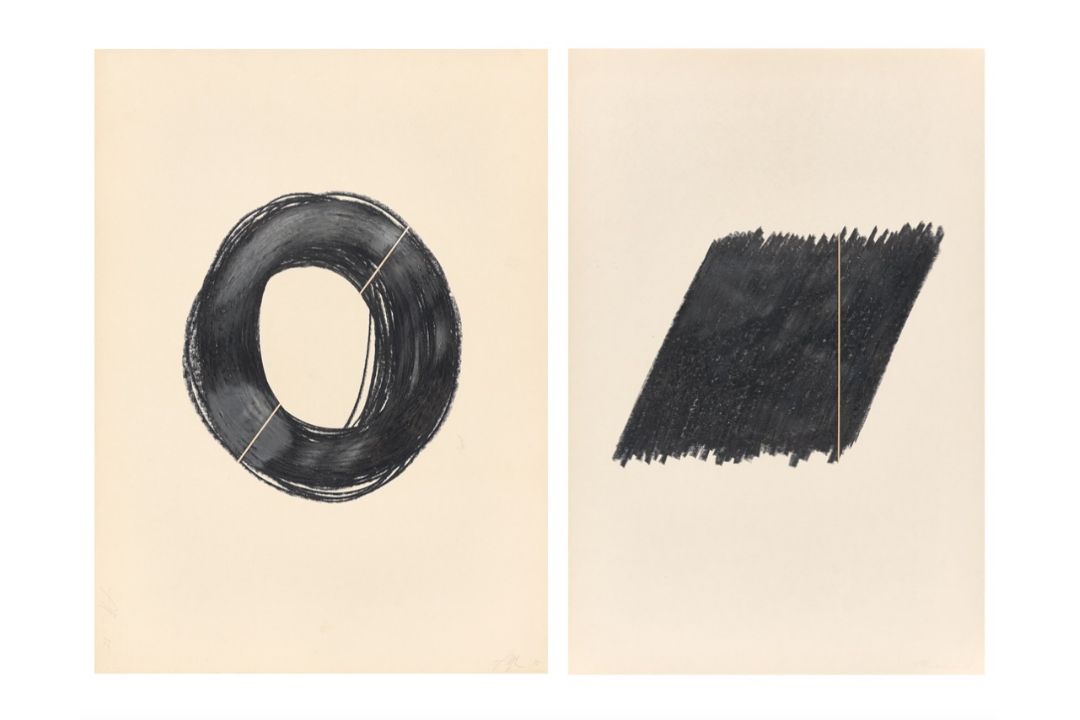 Alf Lechner. „Teilungsschnitt“. 1985 - Bild 1 aus 8