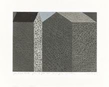 Horst Antes. ”Schmales Haus, breites Haus, strukturiert”. 1998/2000