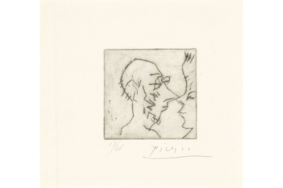 Pablo Picasso. "Caricature". 1958 - Bild 1 aus 2