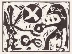 A.R. Penck. Untitled. 1991