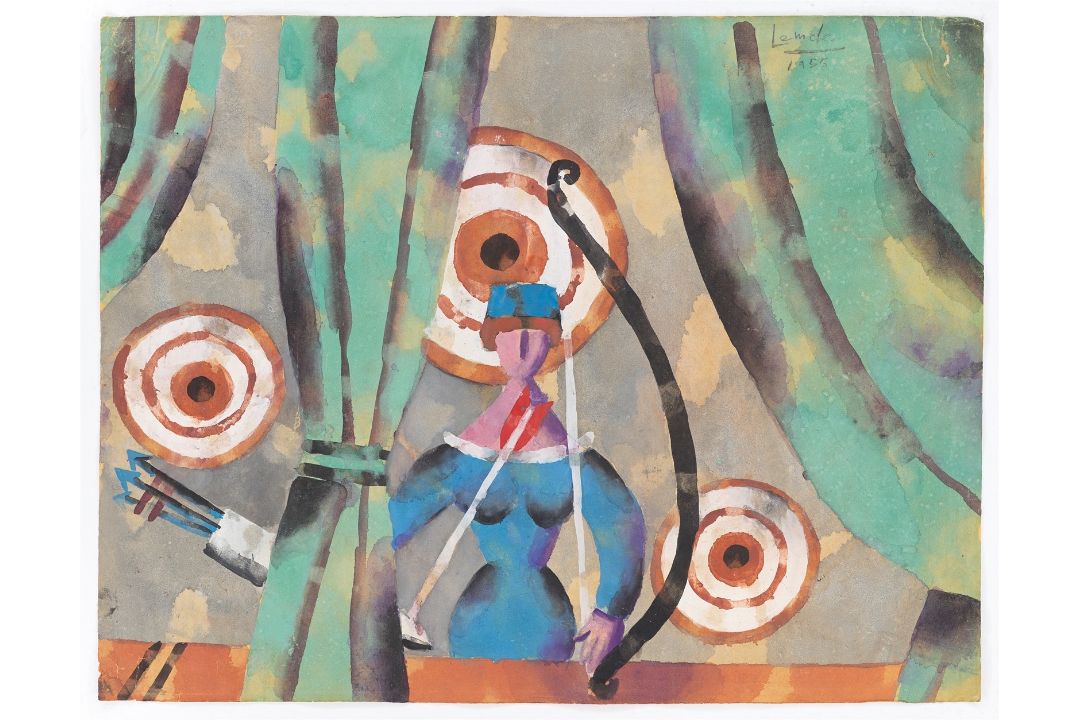 Dietmar Lemcke. „JAHRMARKTSBUDE“. 1955 - Bild 2 aus 4