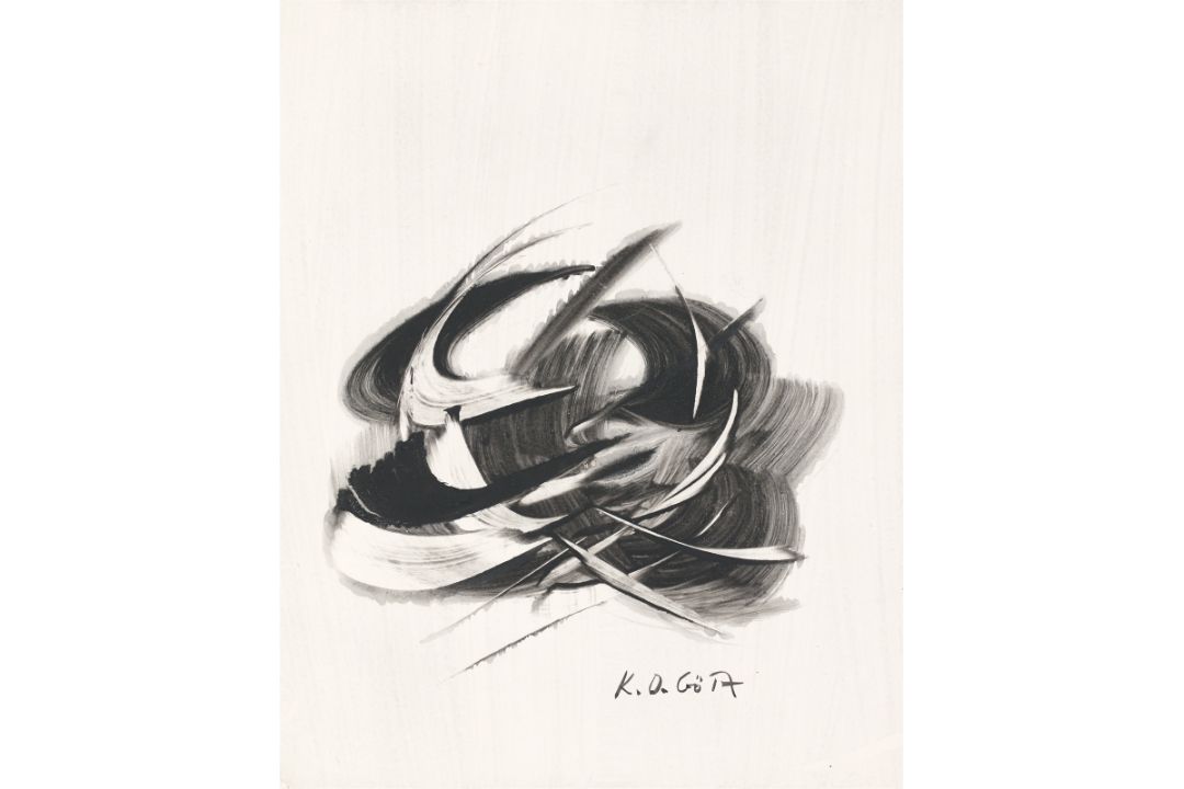 Karl Otto Götz. „Ohne Titel“. 1953 - Bild 1 aus 4