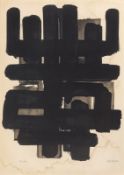 Pierre Soulages. ”Lithografie No 3”. 1957