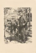 Hans Baluschek. ”Berginvaliden” / ”Die Irre”. 1920/21