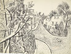 Dietmar Lemcke. ”KLEINSTADT”. 1953