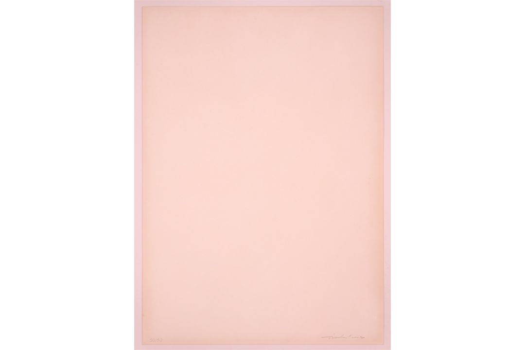 Günter Fruhtrunk. „Toxisches Grün“ / „Steigerung“. 1975 - Bild 8 aus 8