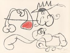 Joan Miró. From: ”Ubu aux Baleares”. 1971