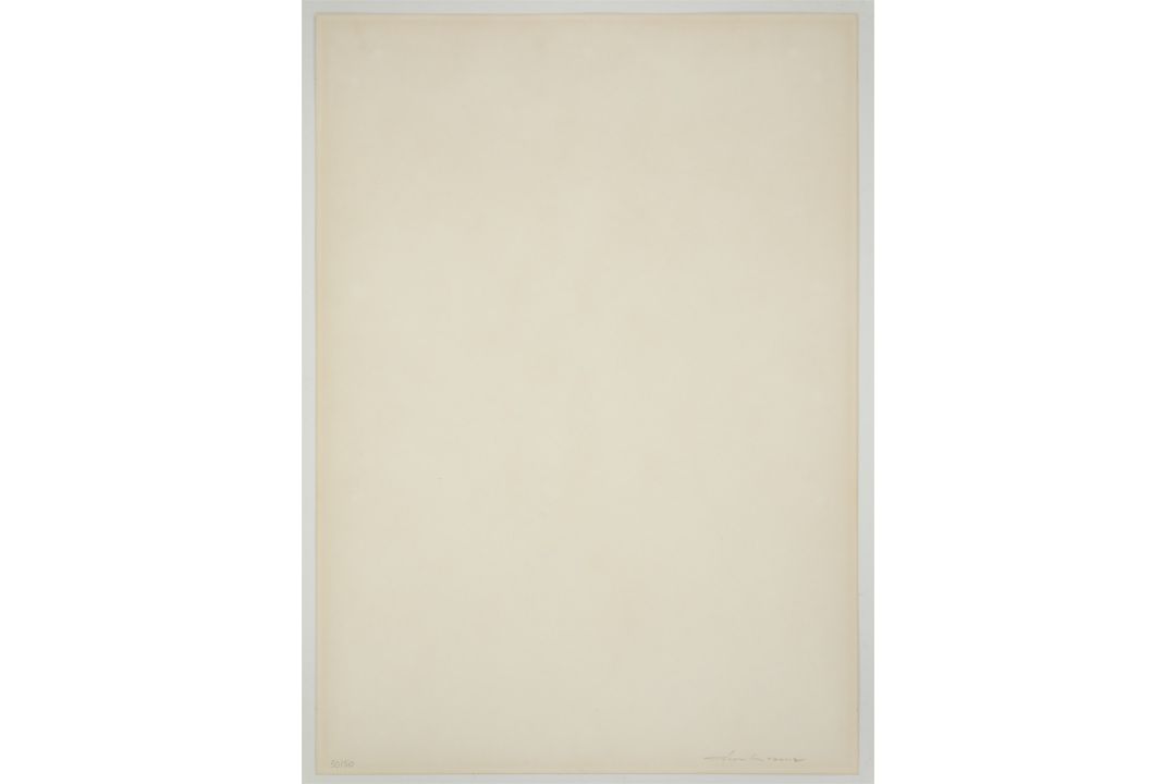 Günter Fruhtrunk. „Toxisches Grün“ / „Steigerung“. 1975 - Bild 4 aus 8