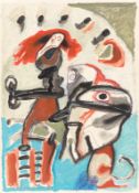 Lucebert (i.e. Lubertus Jacobus Swaanswijk). Untitled. 1989