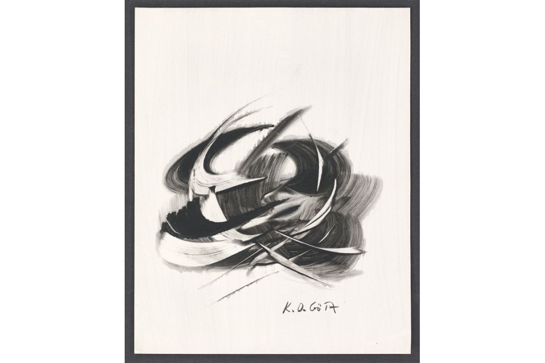 Karl Otto Götz. „Ohne Titel“. 1953 - Bild 2 aus 4