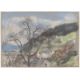 Lotte Laserstein. Landschaft bei Bad Schwalbach. 1964 - Bild 2 aus 4