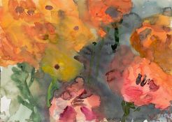 Klaus Fußmann. Dahlias. 1985