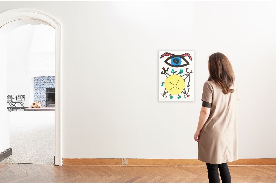 A.R. Penck. Auge über Erdball. - Bild 3 aus 3