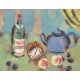 Dietmar Lemcke. „STILLEBEN MIT WECKER“. 1954 - Bild 1 aus 4