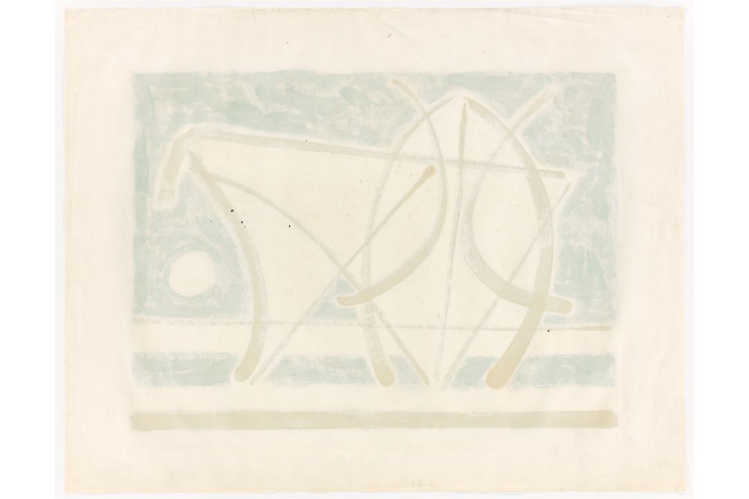 Heinrich Maria Davringhausen. Ohne Titel. 1957 - Bild 3 aus 4